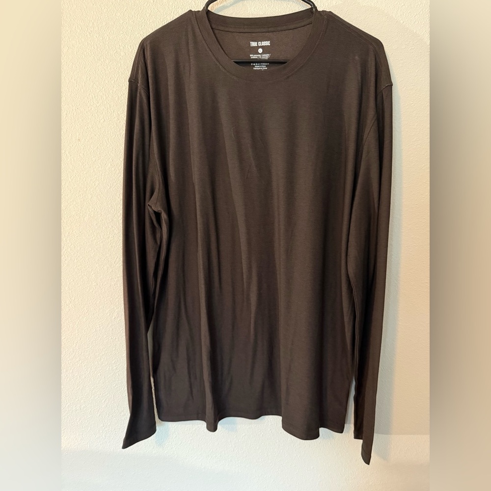 XL Mens long sleeve true classic tee